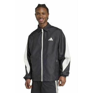 Jacheta lejera cu fermoar - Alb/Negru stins imagine