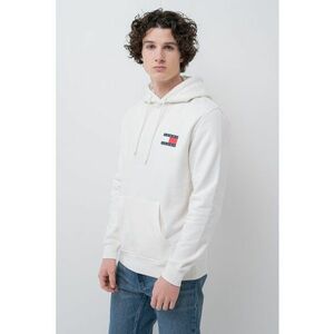 Hanorac regular-fit cu imprimeu logo - Alb imagine