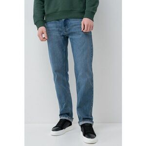 Blugi cu croiala dreapta - Albastru imagine