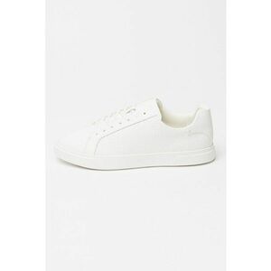 Pantofi sport cu model logo - Alb murdar imagine