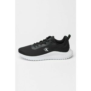 Pantofi sport low-cut din plasa - Negru/Alb optic imagine