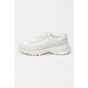 Pantofi sport cu insertii din piele intoarsa - pentru alergare Hike - Alb murdar imagine