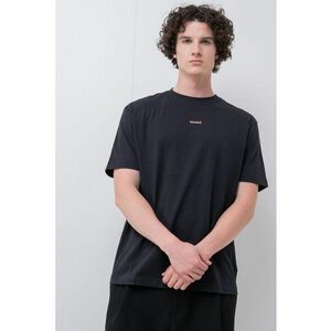 Tricou de pijama din bumbac - Negru imagine