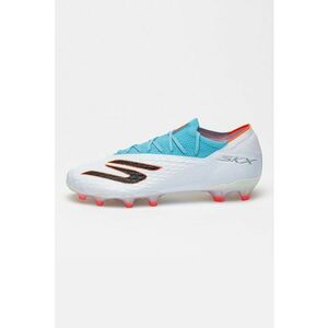 Pantofi pentru fotbal cu crampoane Skx 2 Elite - Albastru prafuit/Portocaliu mandarina/Alb murdar imagine