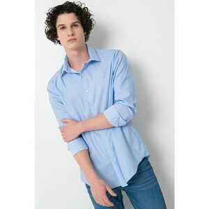 Camasa slim fit - Albastru pastel imagine