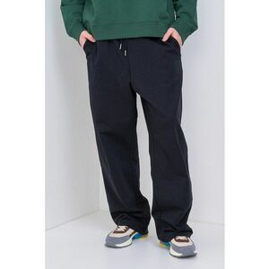 Pantaloni de trening cu croiala dreapta Premium - Negru imagine