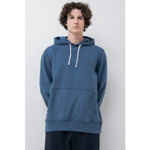 Hanorac cu buzunar kangaroo - Albastru imagine