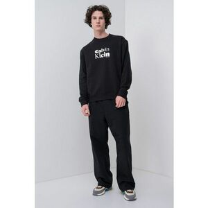 Bluza de trening cu imprimeu logo - Alb/Negru imagine
