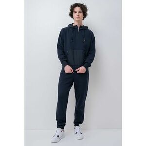 Hanorac lejer cu maneci raglan - Bleumarin imagine