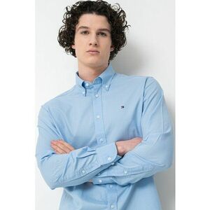 Camasa din bumbac cu guler Oxford - Albastru deschis imagine