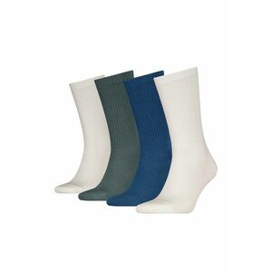 Set de sosete lungi - 4 perechi - Verde/Alb fildes/Albastru royal imagine