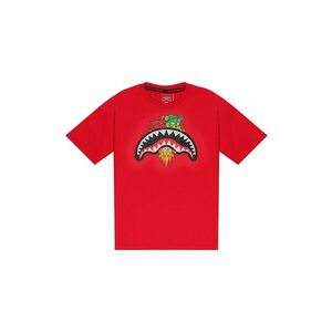 Tricou cu imprimeu frontal Sharks in Paris - Rosu vermillion imagine