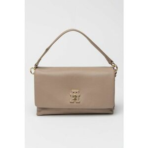 Geanta crossbody cu bareta detasabila - Maro taupe imagine
