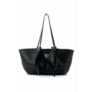 Geanta shopper din piele ecologica - Negru imagine