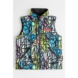 Vesta reversibila cu guler mediu - Multicolor imagine