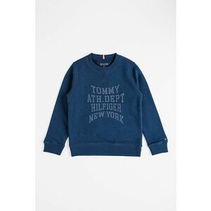 Bluza de trening cu imprimeu logo - Bleumarin imagine