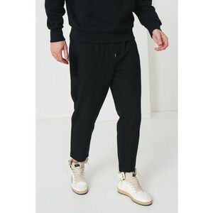 Pantaloni de trening din bumbac cu buzunare laterale imagine