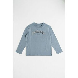 Bluza lejera cu imprimeu logo - Albastru prafuit/Negru stins/Alb optic imagine