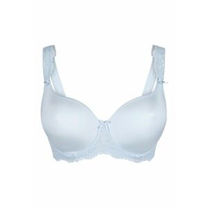 Sutien cu burete si insertii de dantela Daily - Albastru glaciar imagine