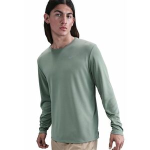 Bluza cu tehnologie Dri-Fit si protectie UV - pentru alergare Miler - Verde pal imagine