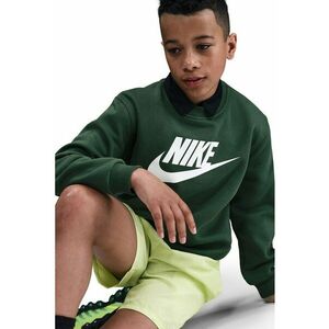 Bluza de trening din amestec de bumbac cu logo Club - Verde aquamarin imagine