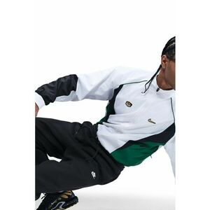 Pantaloni de trening cu buzunare laterale - snur - model uni - Negru imagine