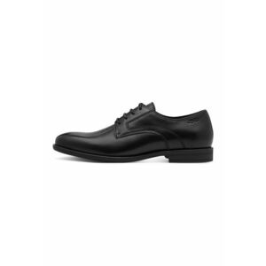 Pantofi derby de piele - Negru imagine