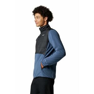Bluza din fleece cu fermoar pentru antrenament Basin Butte™ - Negru/Albastru prafuit imagine