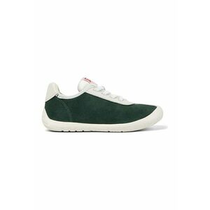 Pantofi sport cu model colorblock si garnituri din material sintetic - Roz deschis/Verde englez/Bej deschis imagine