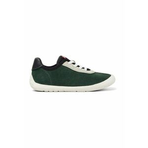 Pantofi sport cu model colorblock si garnituri din material sintetic - Negru/Gri deschis/Verde englez imagine