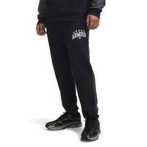 Pantaloni din material fleece pentru fitness Rival - Negru/Gri inchis imagine