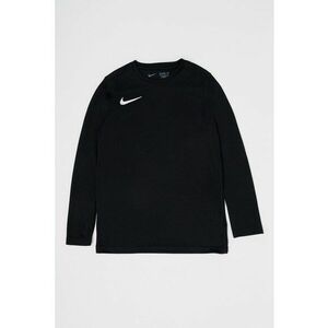 Bluza cu logo si tehnologie Dri-Fit pentru fotbal - Alb/Negru imagine