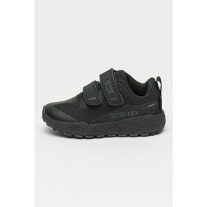 Pantofi sport impermeabili din material textil cu barete velcro - Negru stins imagine