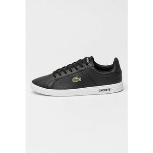 Pantofi sport din piele si piele ecologica cu aspect cu perforatii Lite Base - Negru imagine