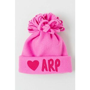 Caciula cu imprimeu si ciucure - Roz deschis imagine