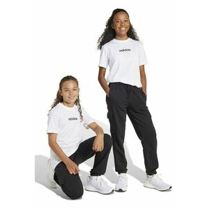Pantaloni de trening cargo cu snur de ajustare - Alb/Negru imagine