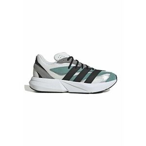 Pantofi sport Lightblaze cu insertii de piele intoarsa - Alb/Verde persan imagine