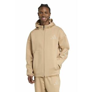 Hanorac lejer cu fermoar Z.N.E. - Bej/Bej inchis imagine