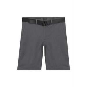 Pantaloni scurti chino slim fit din amestec de bumbac organic - Gri inchis imagine