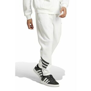 Pantaloni de trening din amestec de bumbac cu logo - Alb/Negru imagine