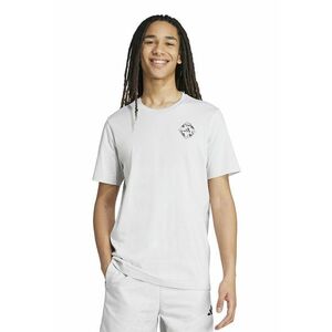 Tricou cu imprimeu pe partea din spate - Alb fildes imagine