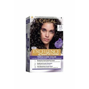 Vopsea de par permanenta cu amoniac Excellence Cool Creme . - 3.11 imagine