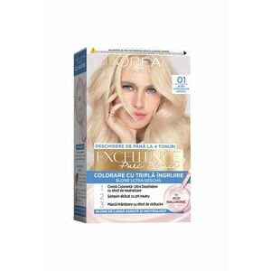 Vopsea de par permanenta cu amoniac Excellence Creme - 01 imagine