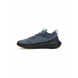 Pantofi sport Phantom 4 cu detalii reflectorizante - Albastru inchis/Caramel imagine