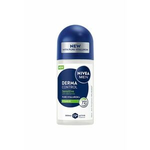 Deodorant roll-on MEN Derma Control Sensitive - protectie antiperspiranta 72 de ore - 50 ml imagine