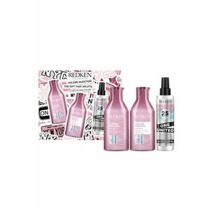 Set rutina profesionala : Sampon 300ml + Balsam 300ml + Tratament leave-in - Fara volum imagine