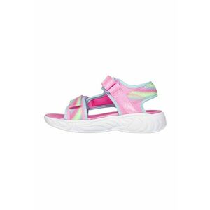 Sandale cu velcro Unicorn Dreams - Alb/Roz imagine