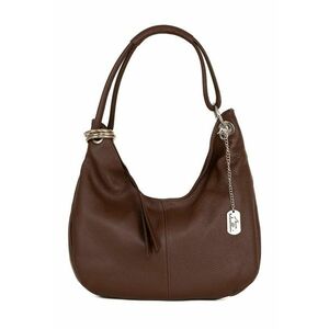 Geanta - de Dama - din piele naturala produsa in Italiaqwfxz - Maro - 34 x 38 x 10 cm imagine
