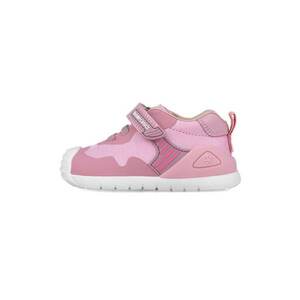 Pantofi sport cu sireturi elastice - Roz pastel/Roz prafuit imagine