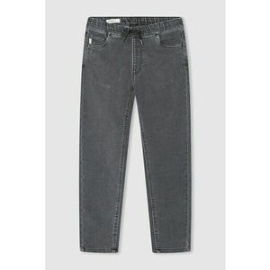 Pantaloni din denim - Gri antracit imagine